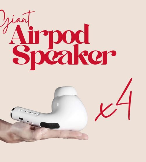 TDX Giant Airpod Speaker X4